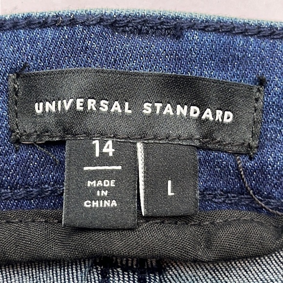Universal Standard Jeans High Rise Skinny Seine 32” Size 14 - Picture 8 of 16